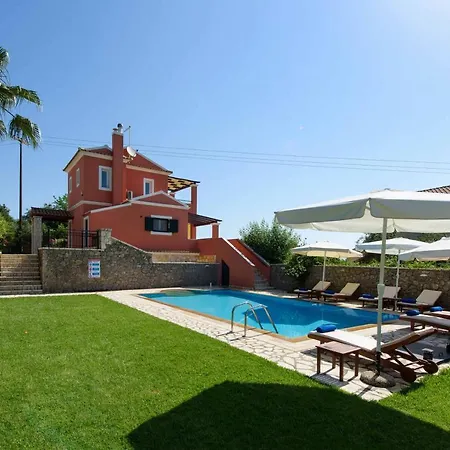 Villa Deluxe Rose With Private Pool Dassia (Corfu)